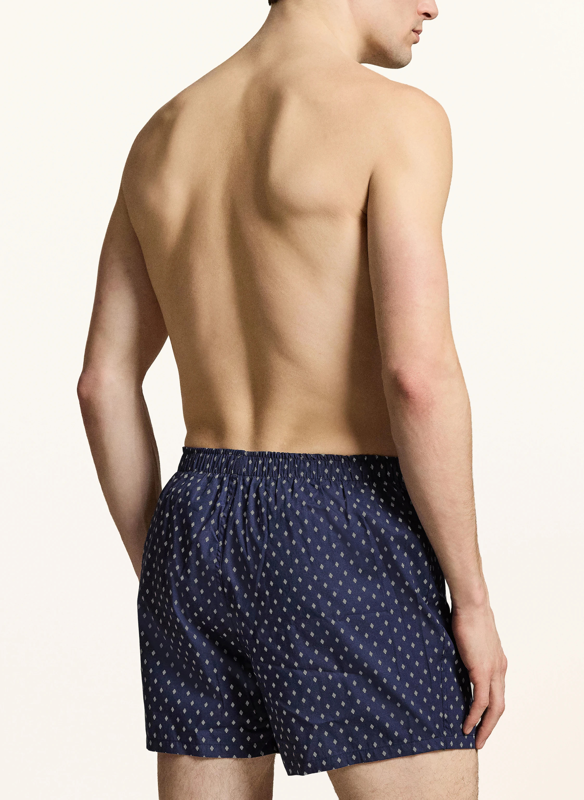 POLO RALPH LAUREN 3er-Pack Web-Boxershorts – DUNKELBLAU / BLAU / WEISS