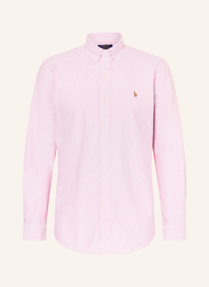 POLO RALPH LAUREN Hemd Custom Fit – ROT / WEISS