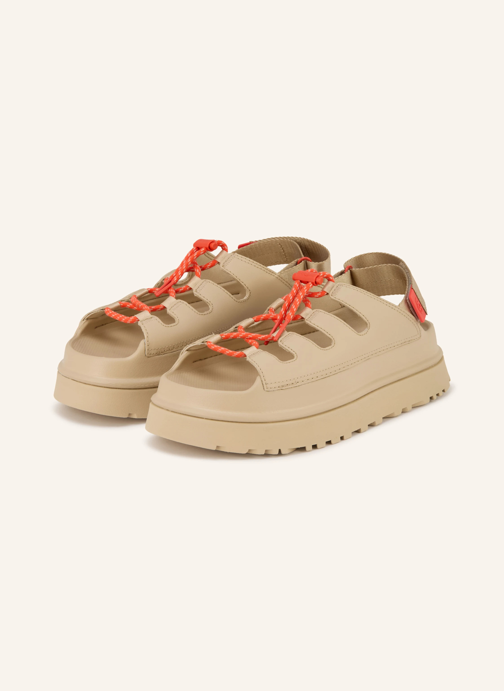 UGG Plateau-Sandalen GOLDENGLOW TOGGLE – BEIGE