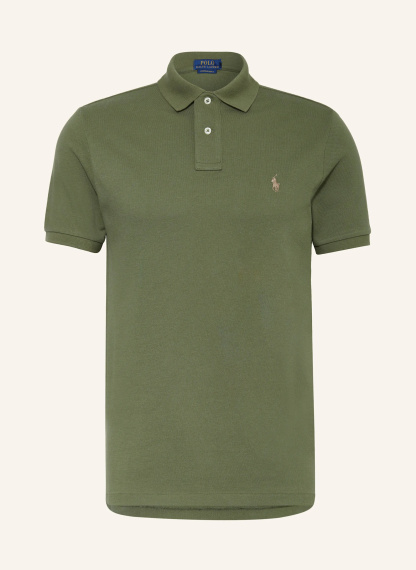 POLO RALPH LAUREN Piqué-Poloshirt Custom Slim Fit – GRÜN (2)