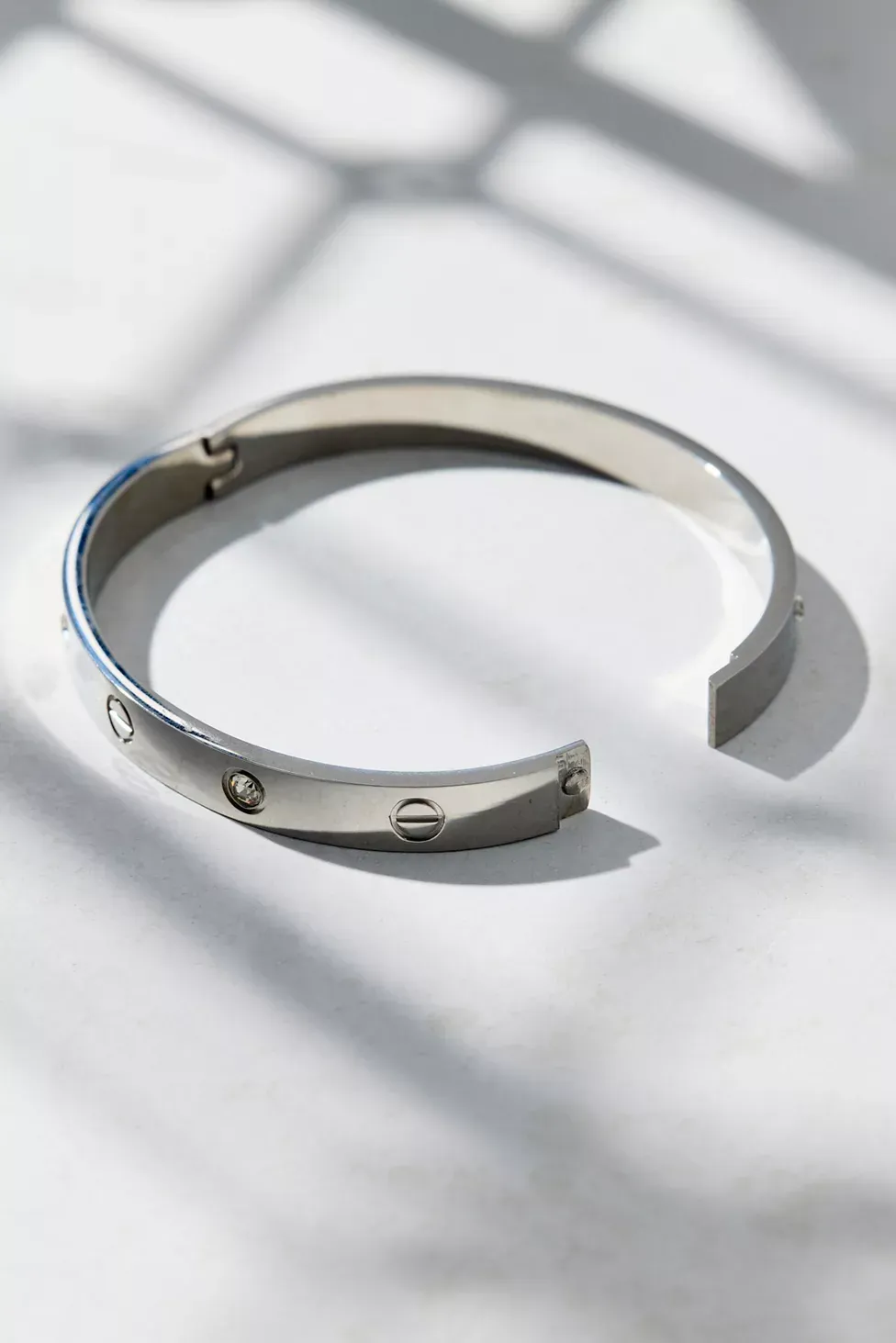 Milo Waterproof Bangle Bracelet - Silver