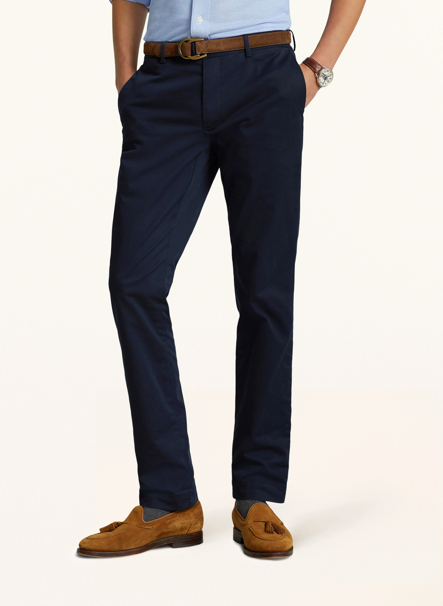 POLO RALPH LAUREN Chino Slim Fit – DUNKELBLAU