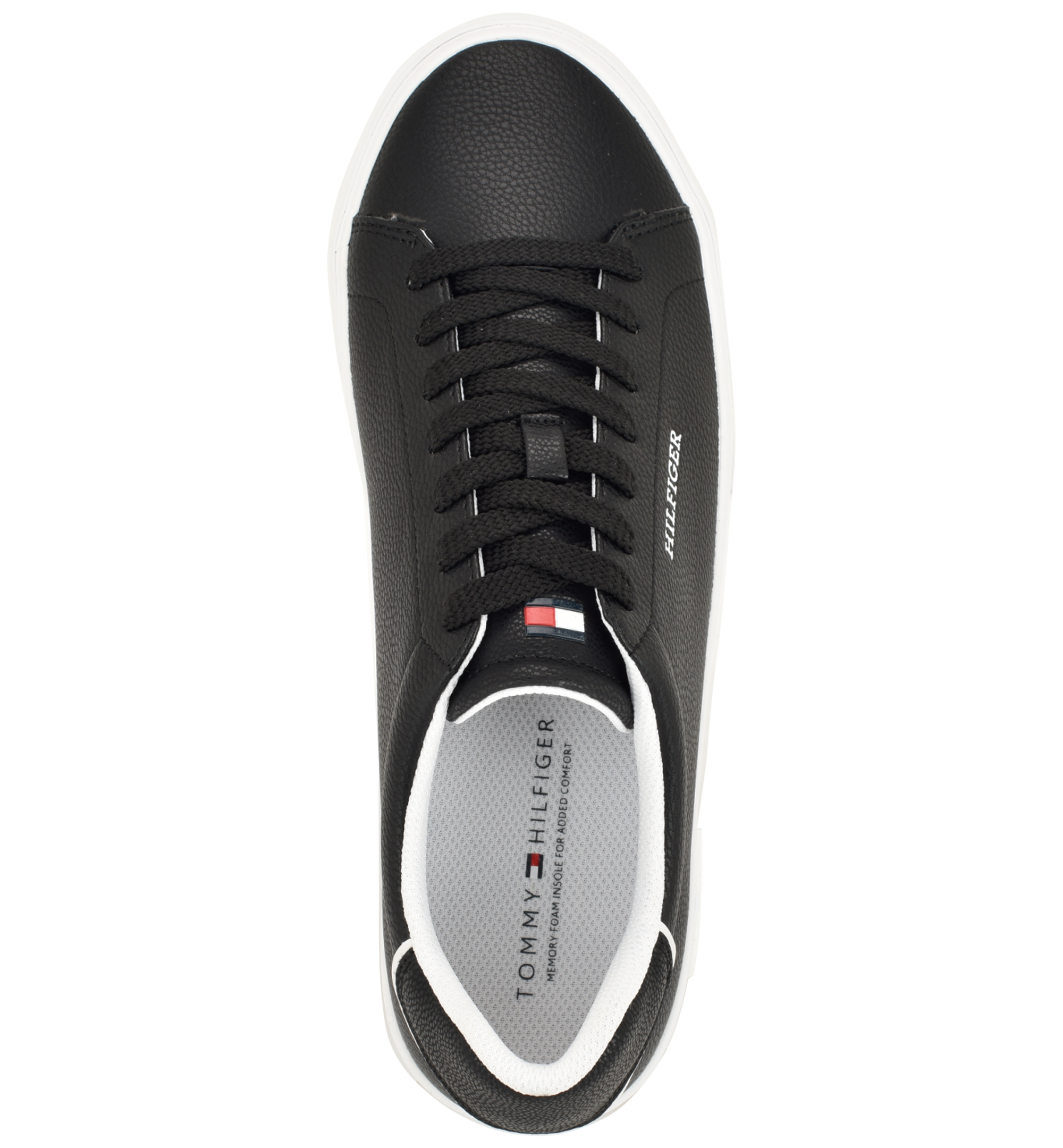 Tommy Hilfiger Men's Rawly Fashion Athletic Sneakers - Black/White