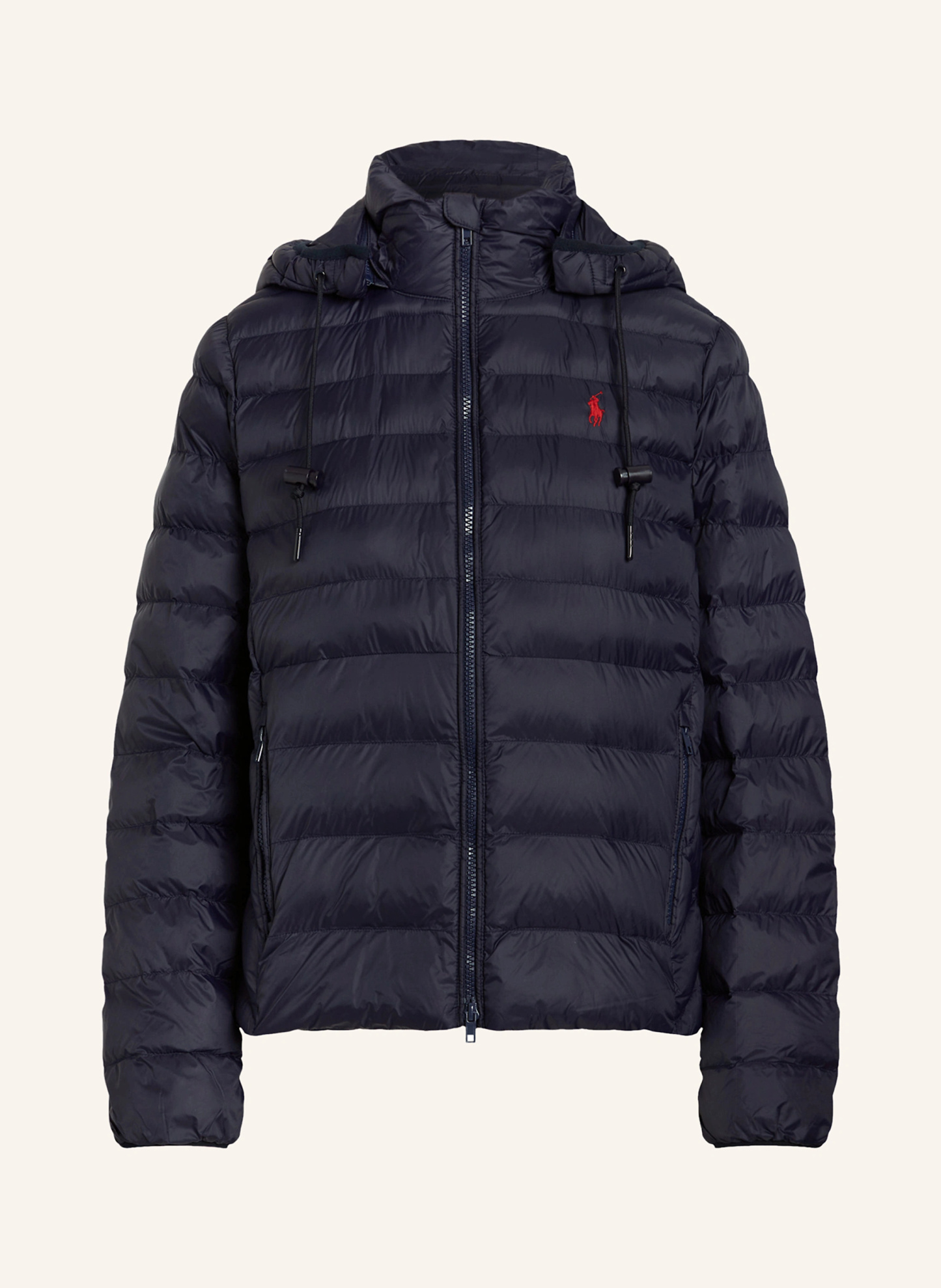 POLO RALPH LAUREN Steppjacke mit abnehmbarer Kapuze – DUNKELBLAU