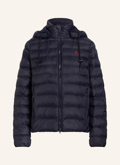 POLO RALPH LAUREN Steppjacke mit abnehmbarer Kapuze – DUNKELBLAU