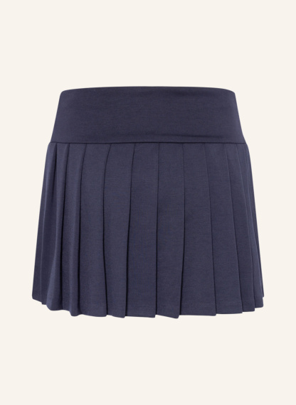 POLO RALPH LAUREN Faltenrock PONTE – DUNKELBLAU