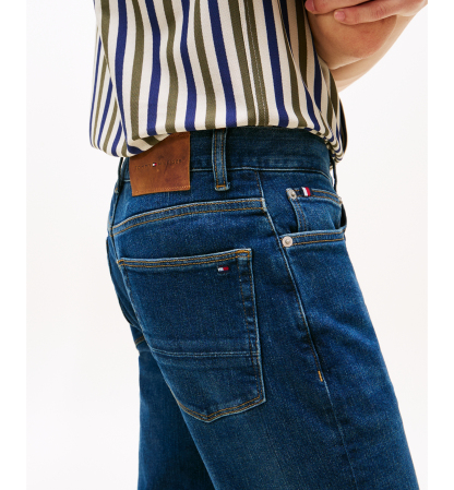 Tommy Hilfiger Men's Bleeker Slim-Fit Jeans - Dark Indigo