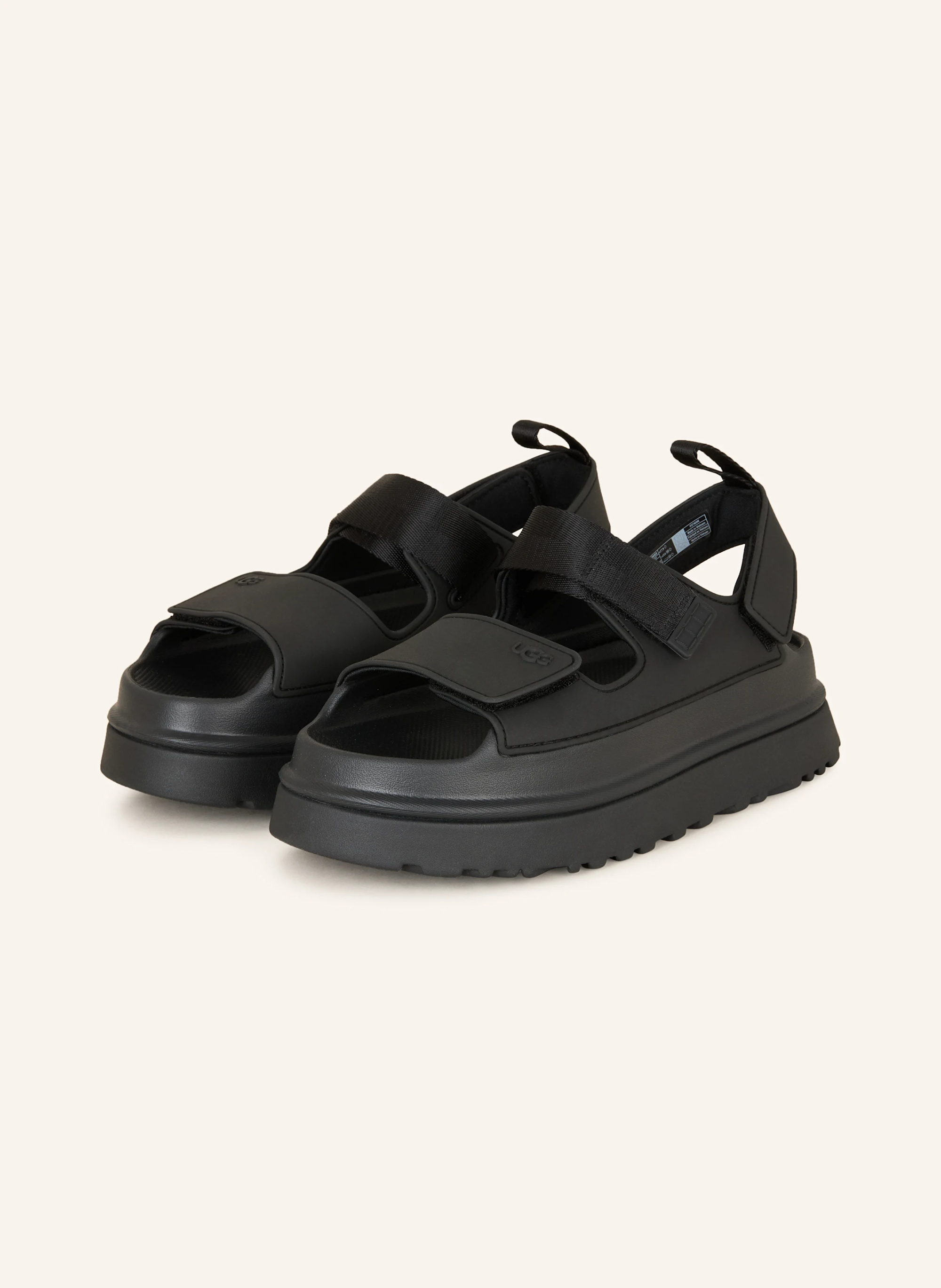 UGG Plateau-Sandalen GOLDENGLOW – SCHWARZ