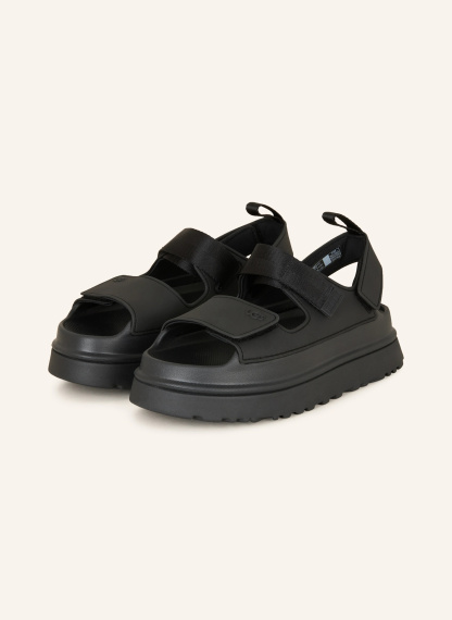 UGG Plateau-Sandalen GOLDENGLOW – SCHWARZ