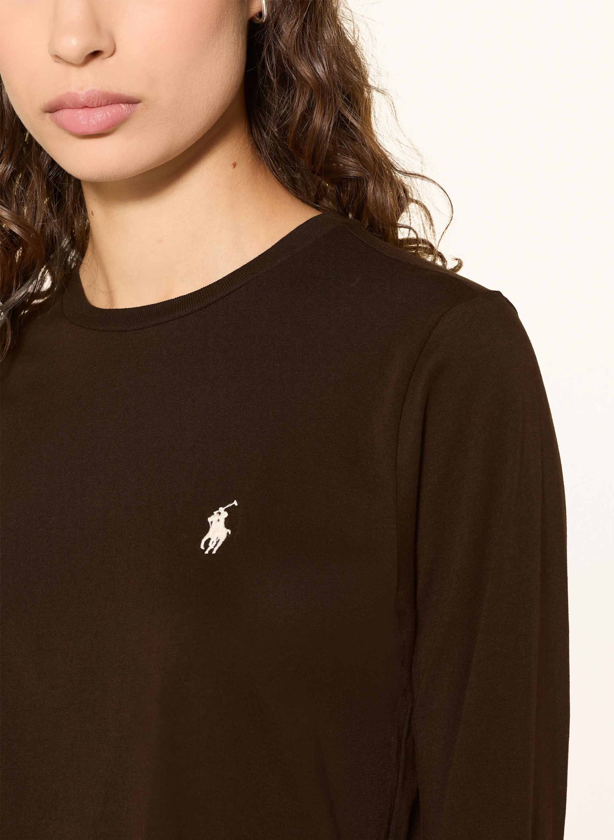 POLO RALPH LAUREN Longsleeve – DUNKELBRAUN