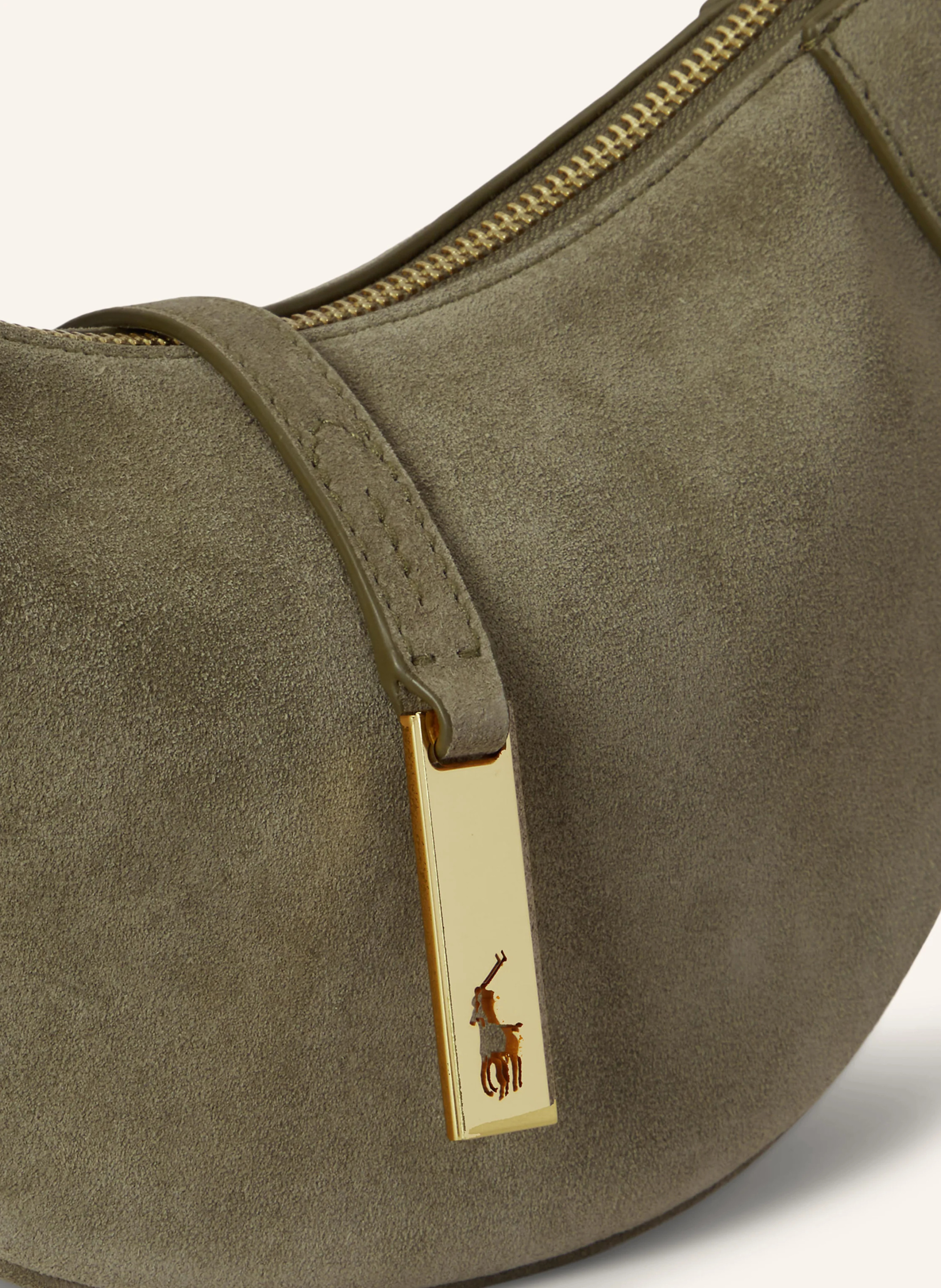 POLO RALPH LAUREN Schultertasche – HELLGRÜN / GOLD