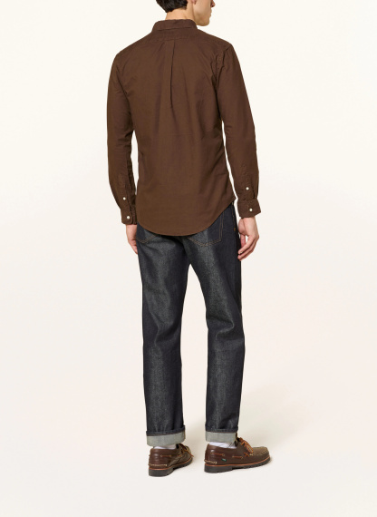 POLO RALPH LAUREN Oxfordhemd Custom Fit – DUNKELBRAUN (2)