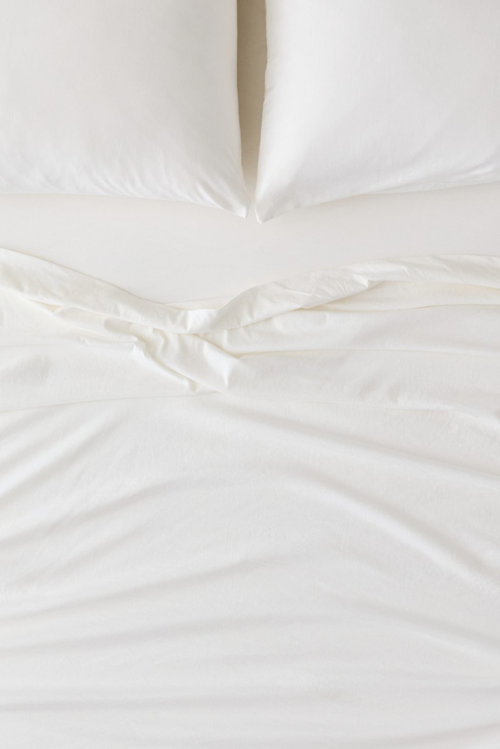 Soft Tee Jersey Cotton Sheet Set - White