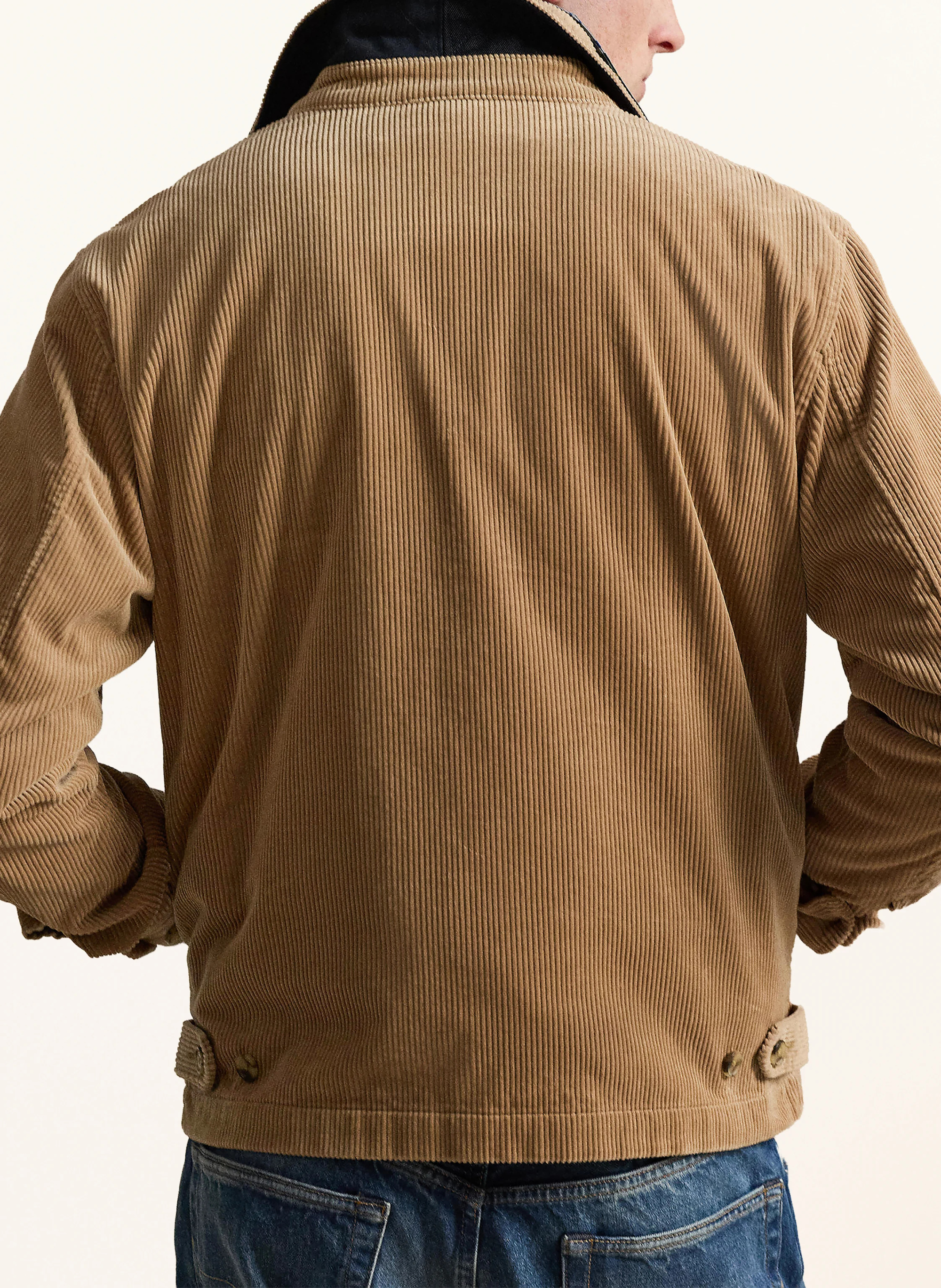 POLO RALPH LAUREN Cord-Overjacket – CAMEL
