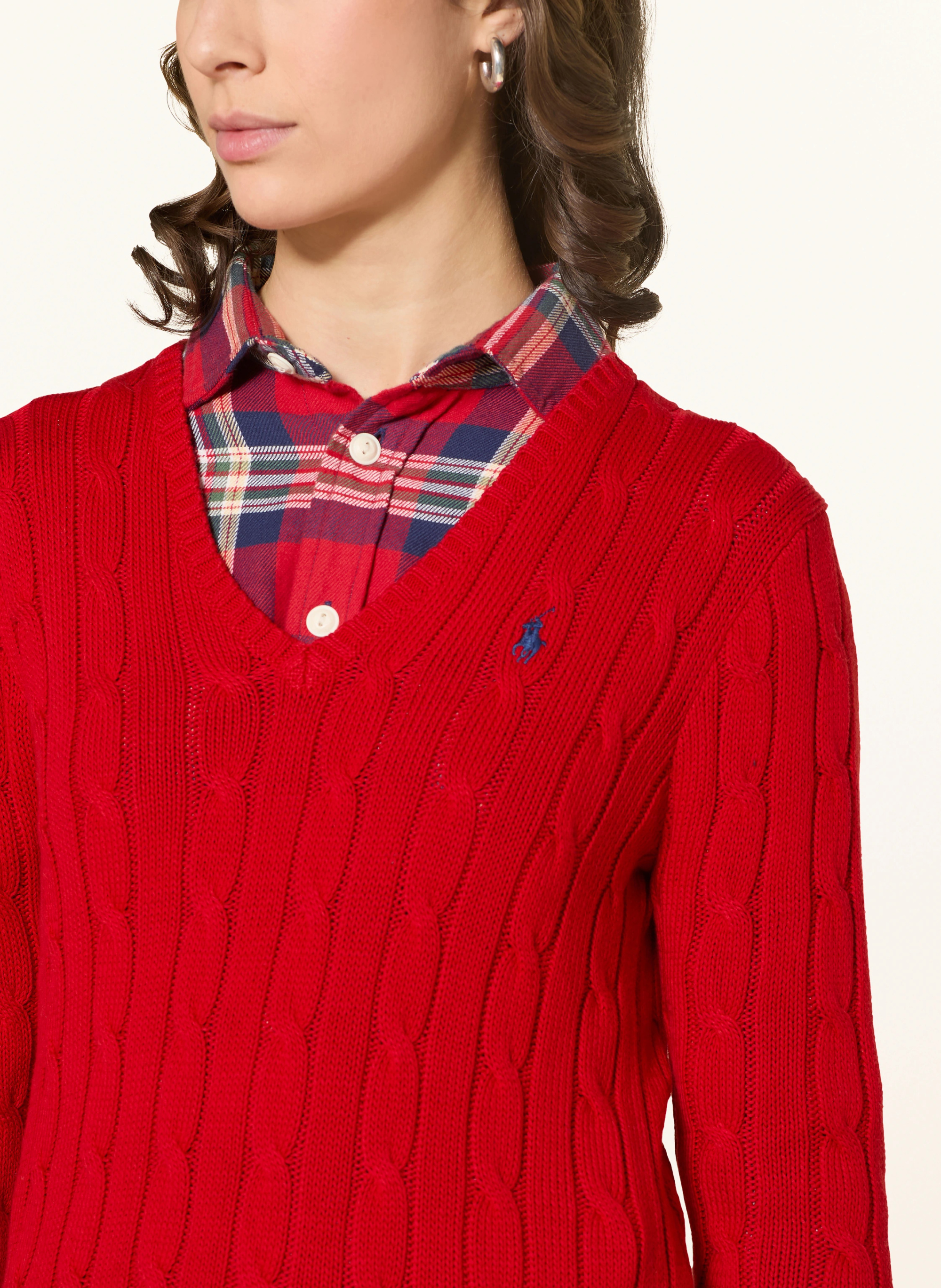 POLO RALPH LAUREN Pullover – ROT