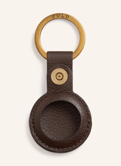 POLO RALPH LAUREN Schlüsselanhänger – DUNKELBRAUN / GOLD