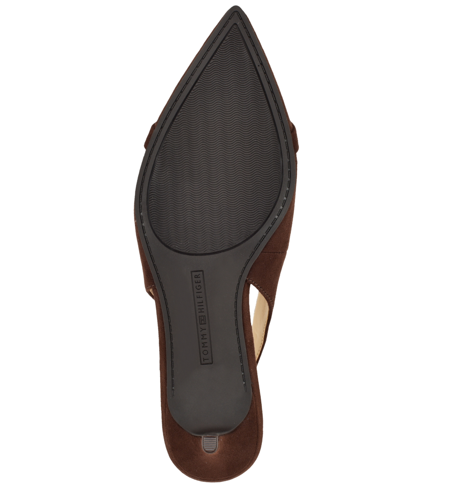 Tommy Hilfiger Women's Totale Kitten Heel Slingback Dress Pumps - Dark Brown