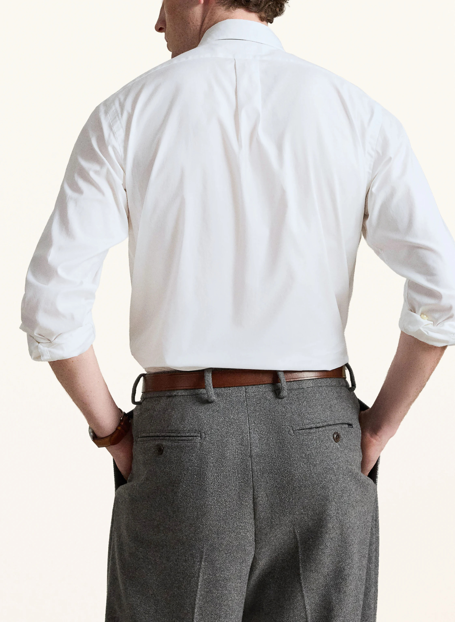 POLO RALPH LAUREN Hemd Custom Fit – WEISS