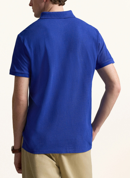 POLO RALPH LAUREN Piqué-Poloshirt Custom Slim Fit – BLAU (2)