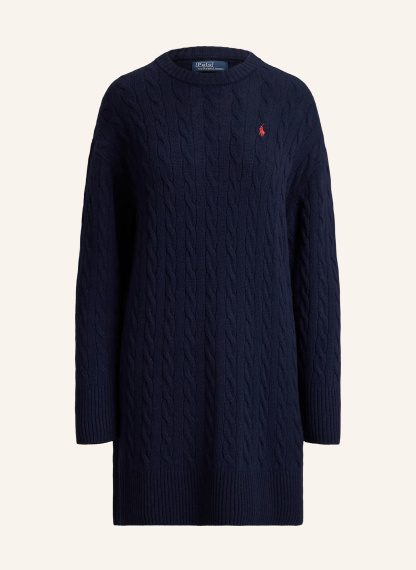 POLO RALPH LAUREN Strickkleid – DUNKELBLAU