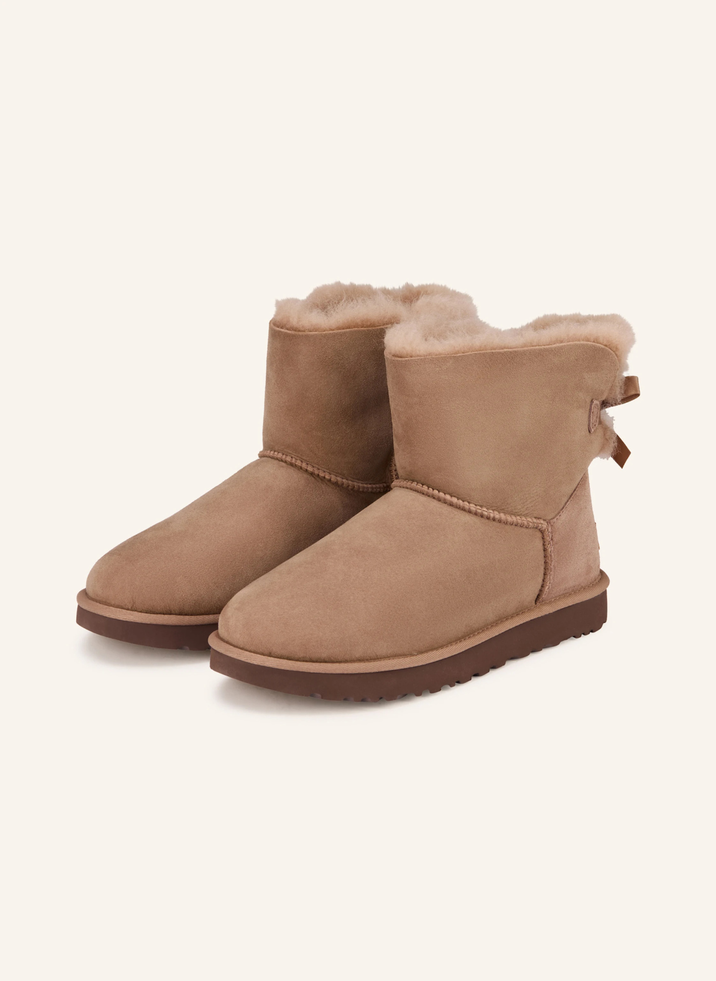 UGG Boots MINI BAILEY BOW II – TAUPE