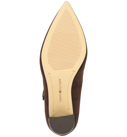 Tommy Hilfiger Women's Aveniz Mary Jane Block Heel Pump - Dark Brown