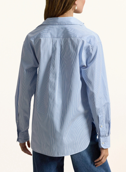 POLO RALPH LAUREN Hemdbluse – BLAU / WEISS