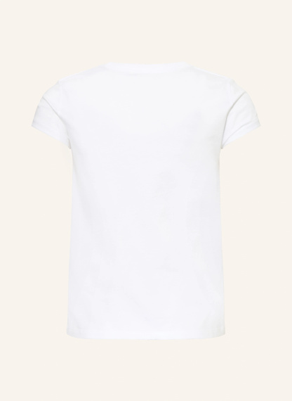 POLO RALPH LAUREN T-Shirt – WEISS / BRAUN / BLAU
