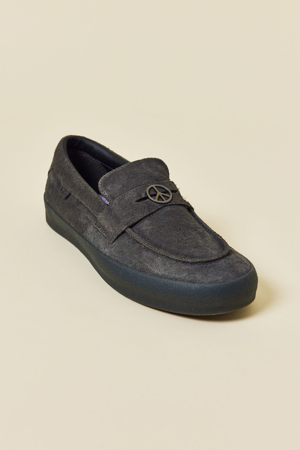 Vans LX Loafer 53 Velvet Shoes - Black Pattern