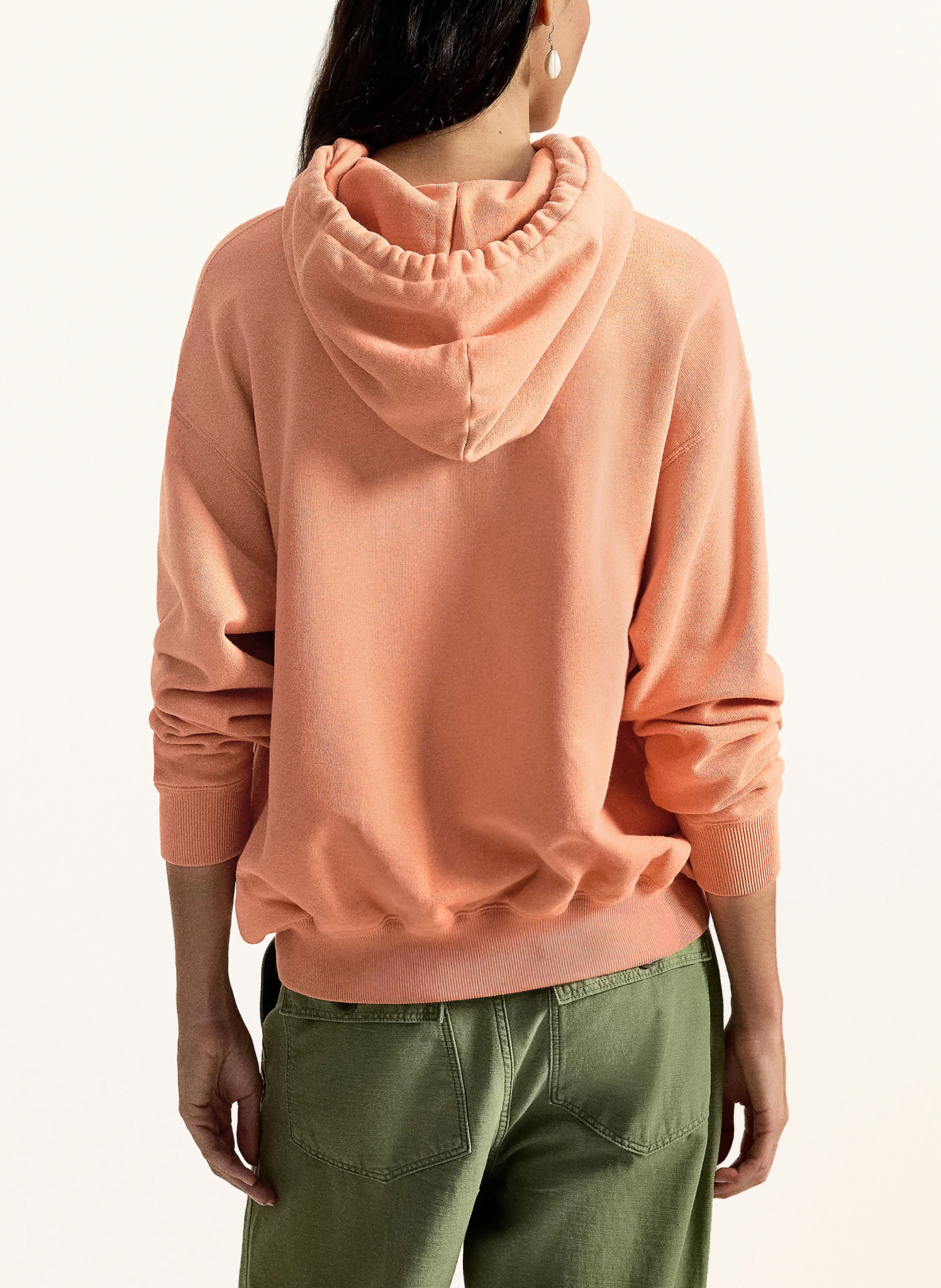 POLO RALPH LAUREN Hoodie – LACHS / WEISS
