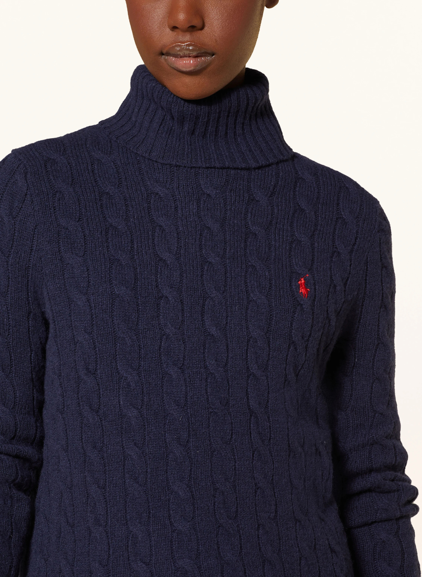 POLO RALPH LAUREN Rollkragenpullover – DUNKELBLAU