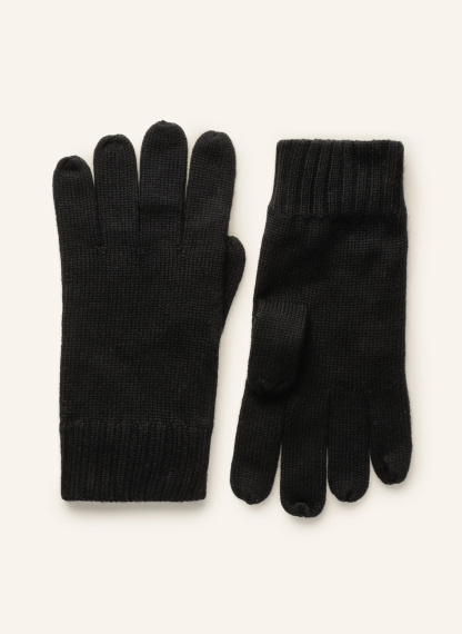 POLO RALPH LAUREN Handschuhe aus Merinowolle – SCHWARZ