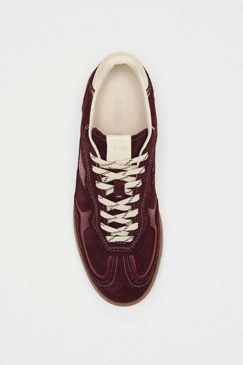 ALOHAS tb. 490 Leather Sneakers - Burgundy Cream
