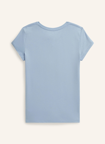 POLO RALPH LAUREN T-Shirt – HELLBLAU / HELLBRAUN