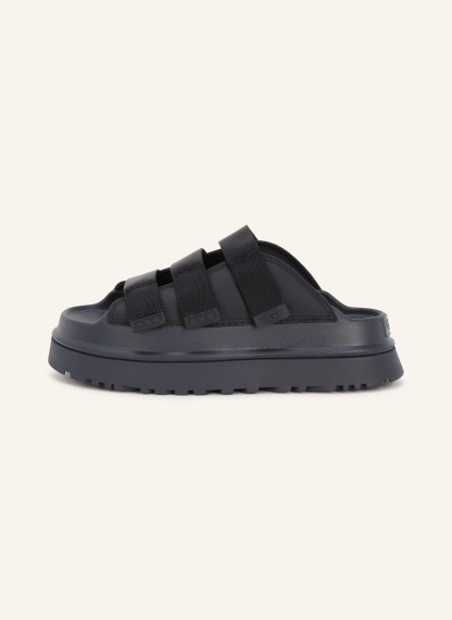UGG Plateau-Pantoletten GOLDENGLOW – SCHWARZ