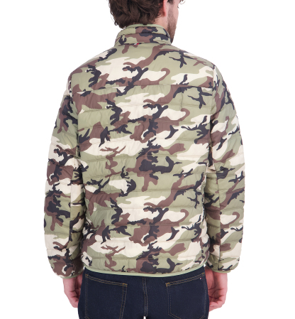 Tommy Hilfiger Men's Unhooded Packable Jacket - Camo