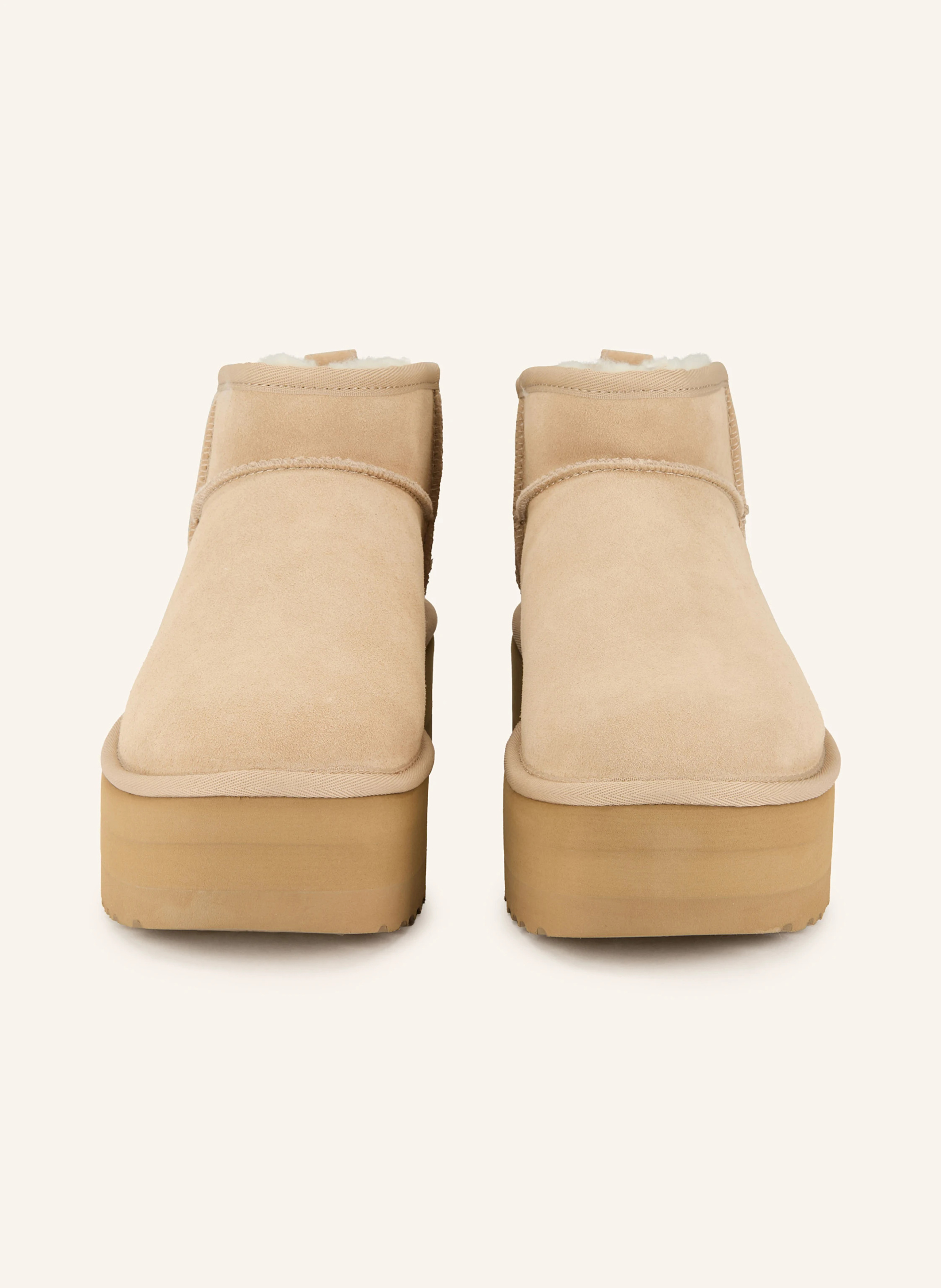 UGG Plateau-Boots CLASSIC ULTRA MINI PLATFORM – BEIGE