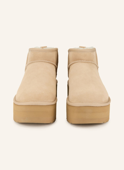 UGG Plateau-Boots CLASSIC ULTRA MINI PLATFORM – BEIGE