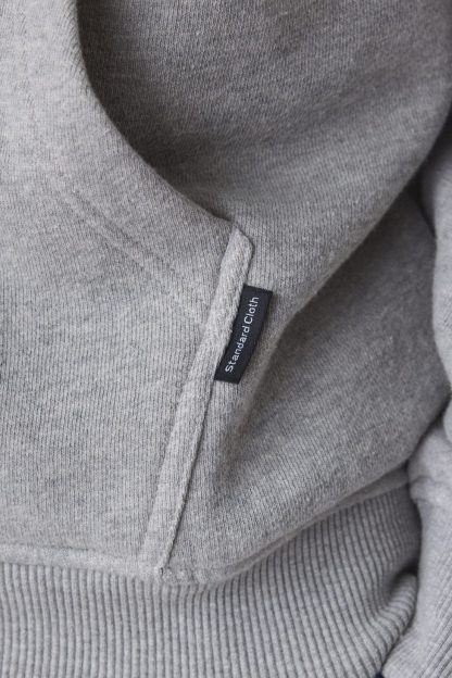 Standard Cloth Pregame Zip-Up Hoodie Sweatshirt - Grey