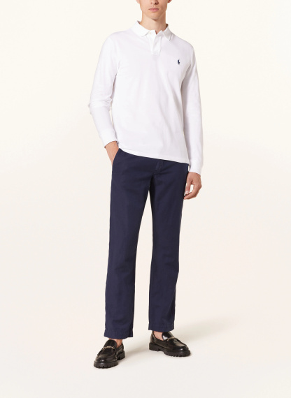 POLO RALPH LAUREN Piqué-Poloshirt Custom Slim Fit – WEISS