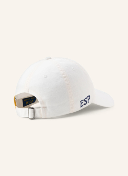 POLO RALPH LAUREN Cap – WEISS / DUNKELGELB / DUNKELBLAU