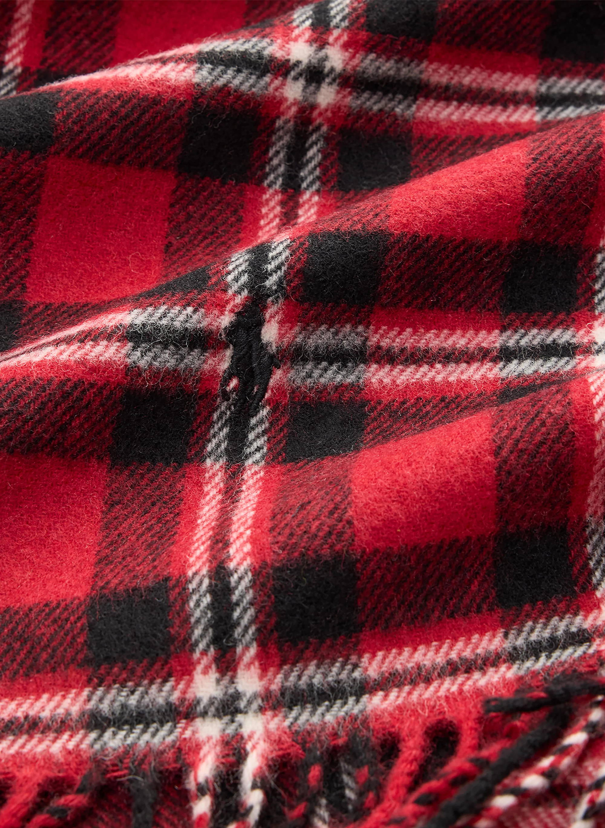 POLO RALPH LAUREN Schal – ROT / SCHWARZ