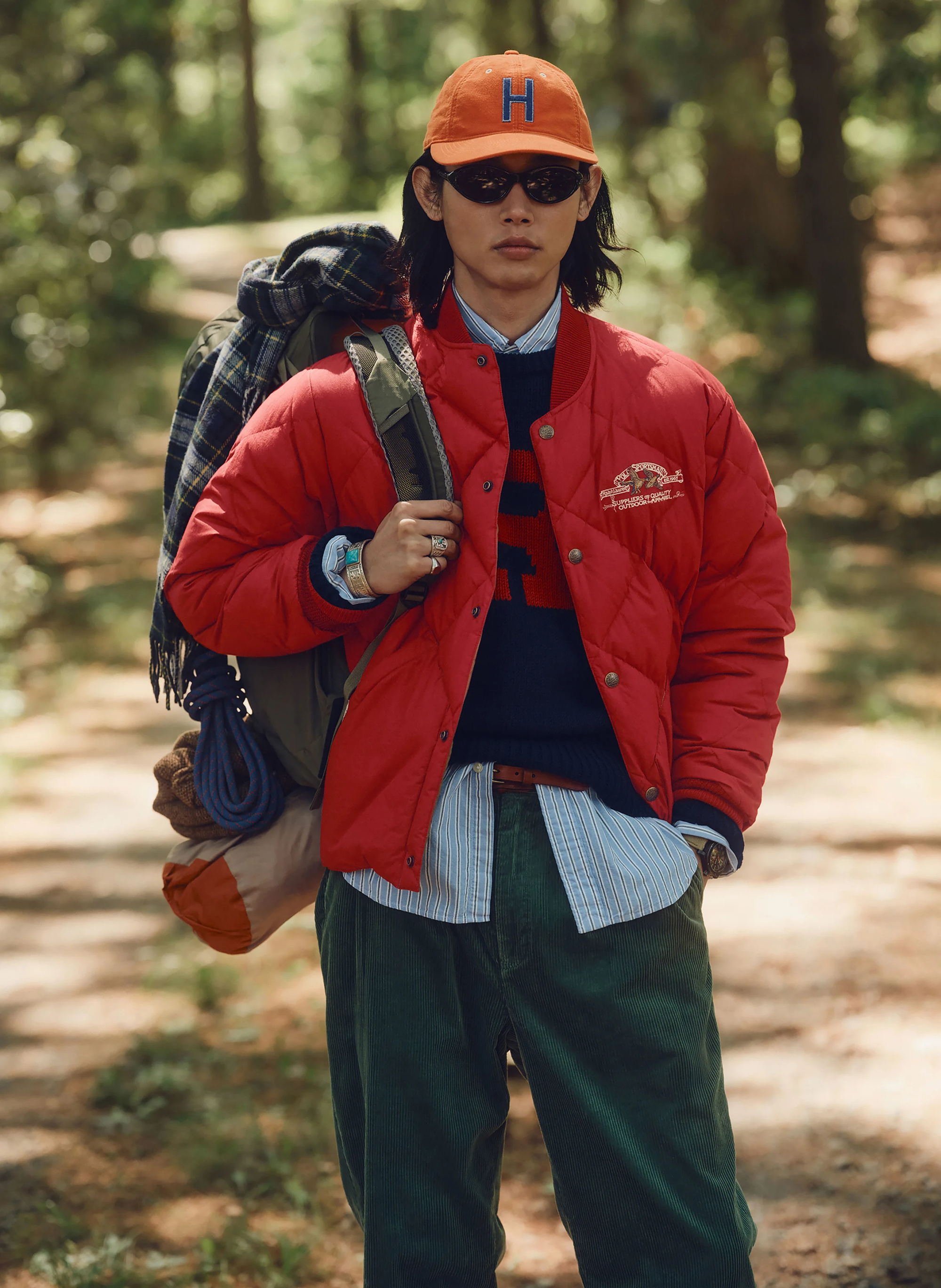 POLO RALPH LAUREN Daunenjacke – ROT