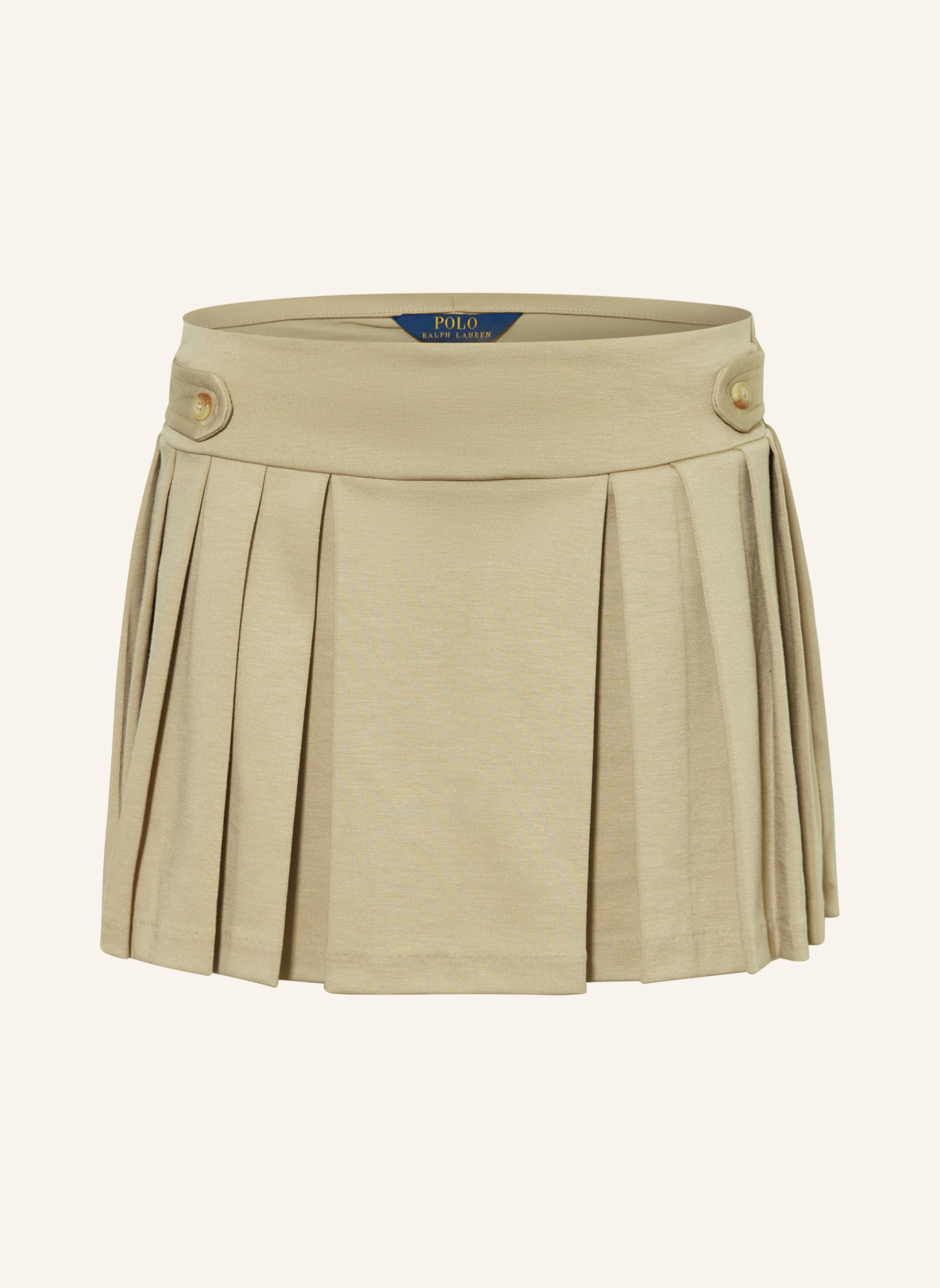 POLO RALPH LAUREN Faltenrock PONTE – BEIGE