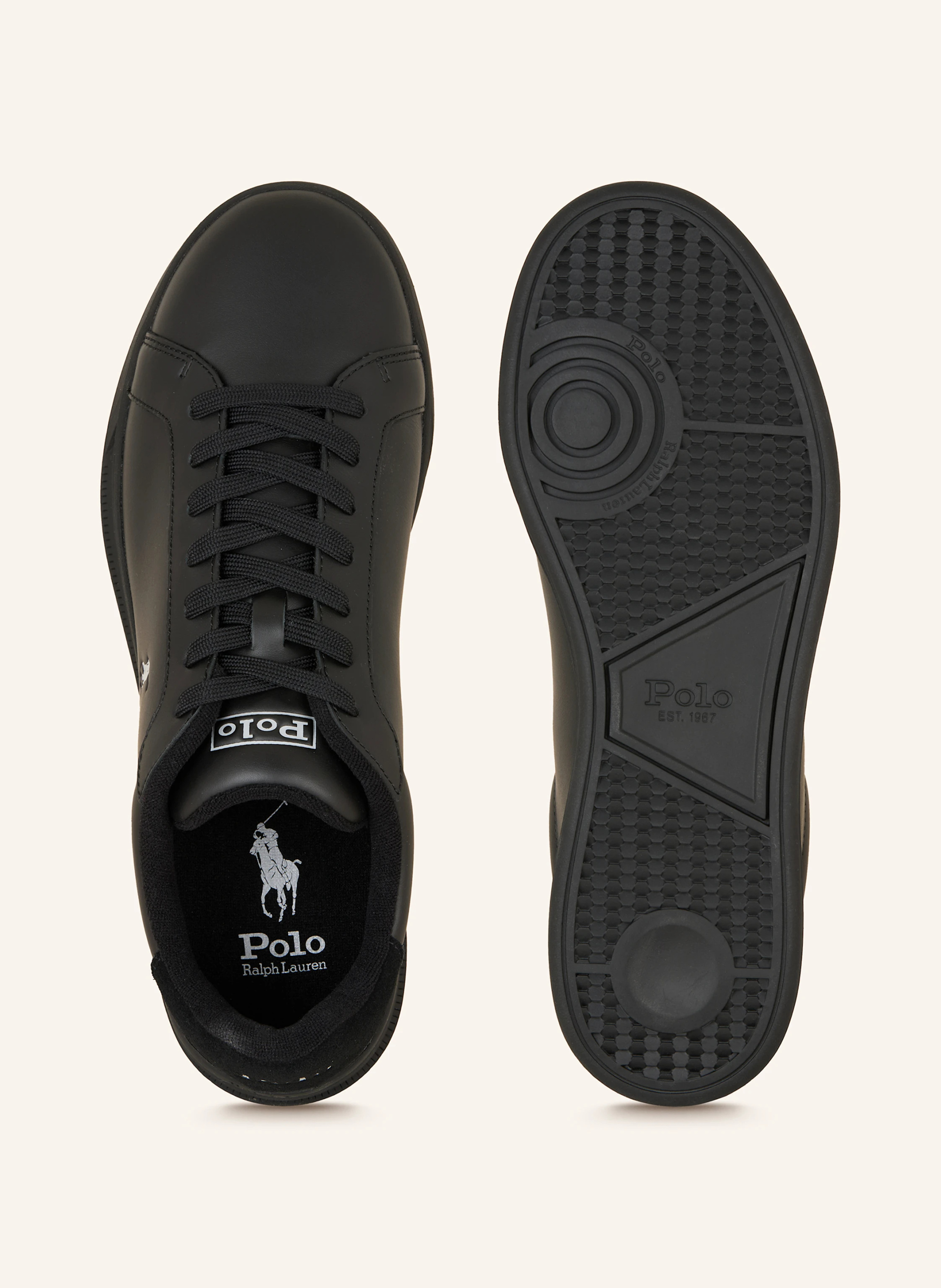 POLO RALPH LAUREN Sneaker – SCHWARZ