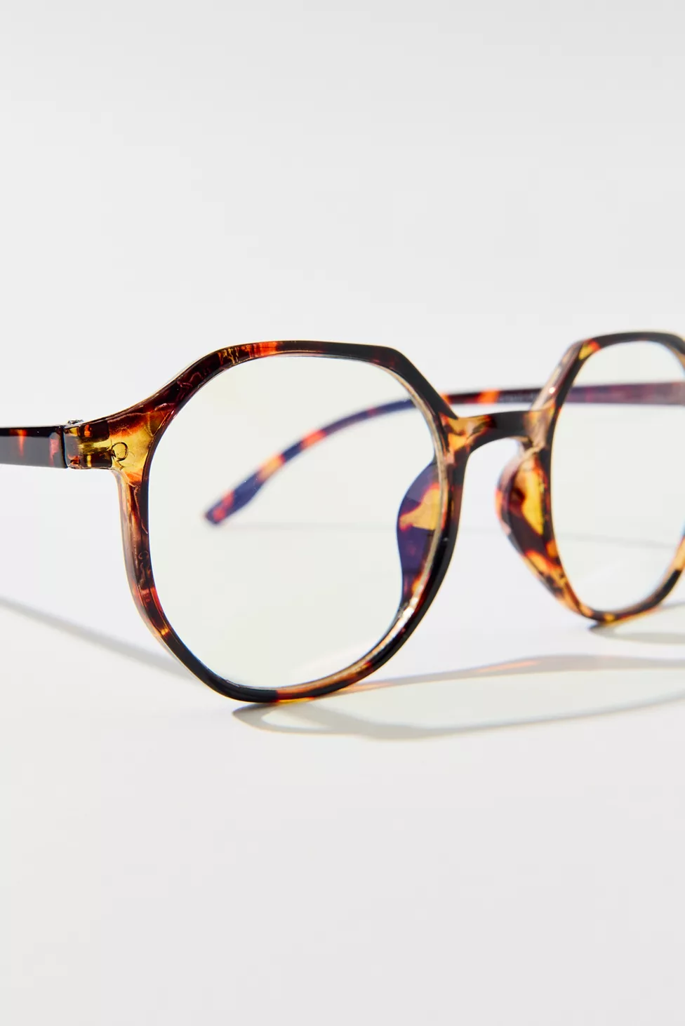 Denny Round Blue Light Glasses - Neutral