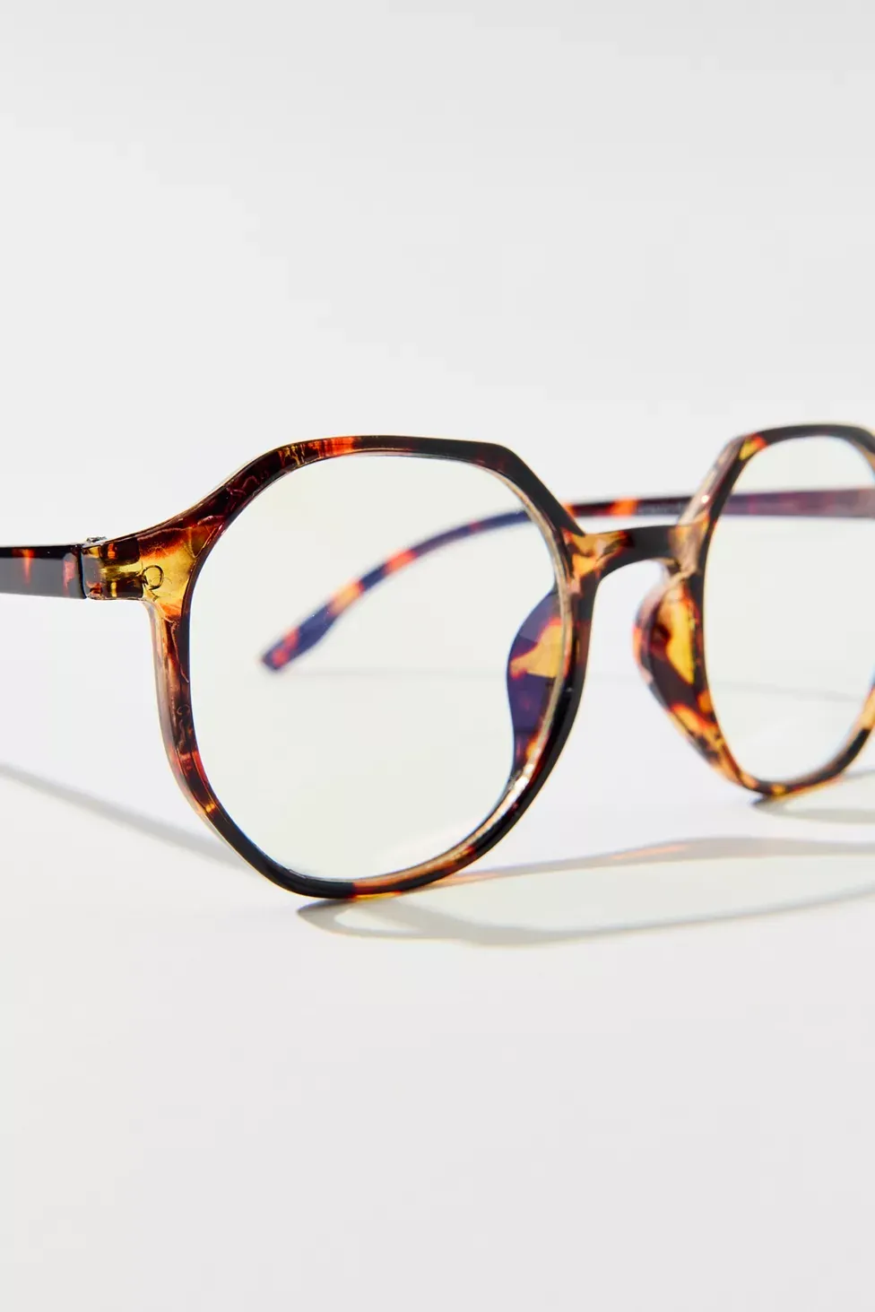 Denny Round Blue Light Glasses - Neutral