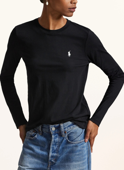 POLO RALPH LAUREN Longsleeve – SCHWARZ