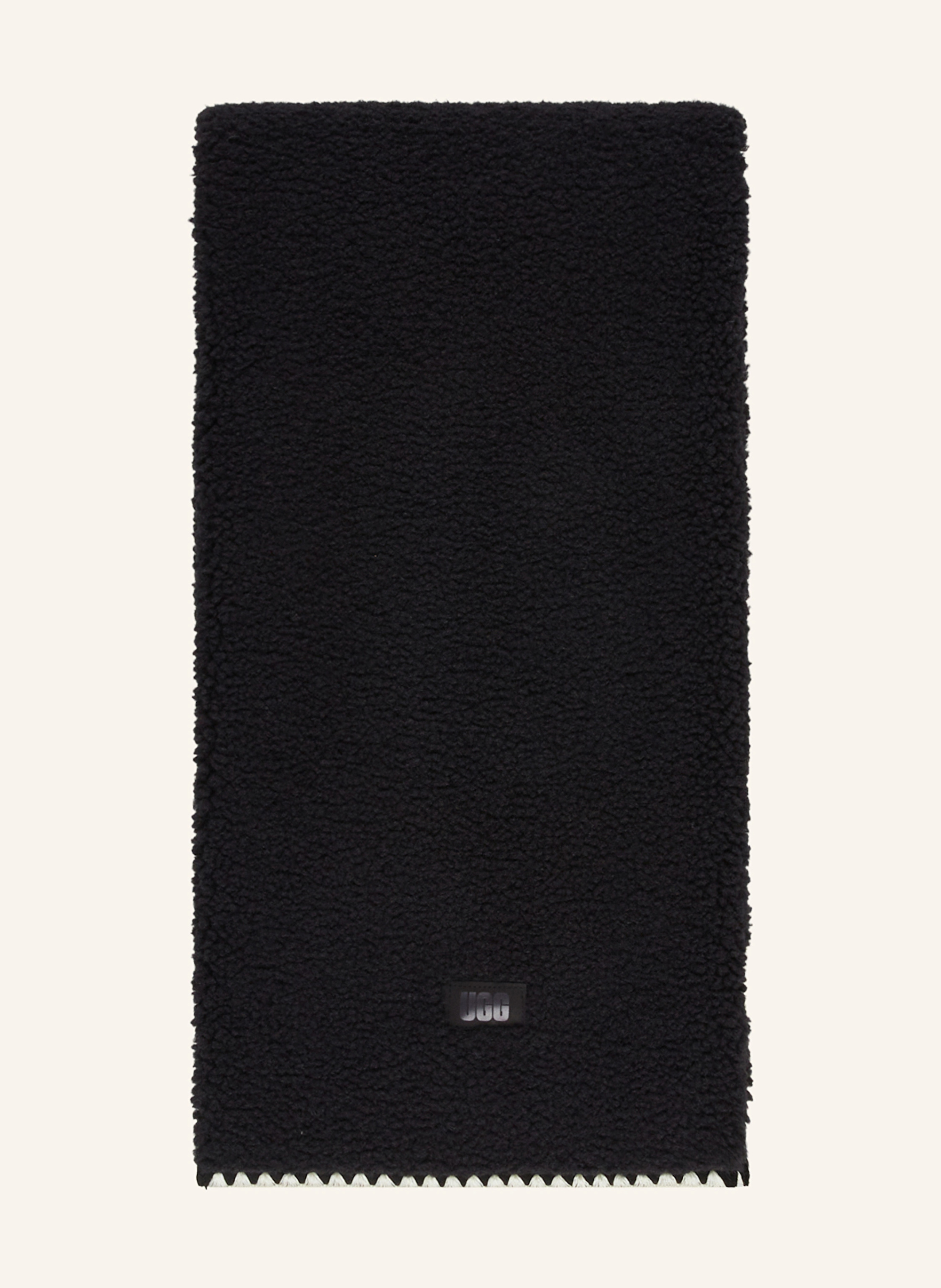 UGG Teddyfell-Schal – SCHWARZ
