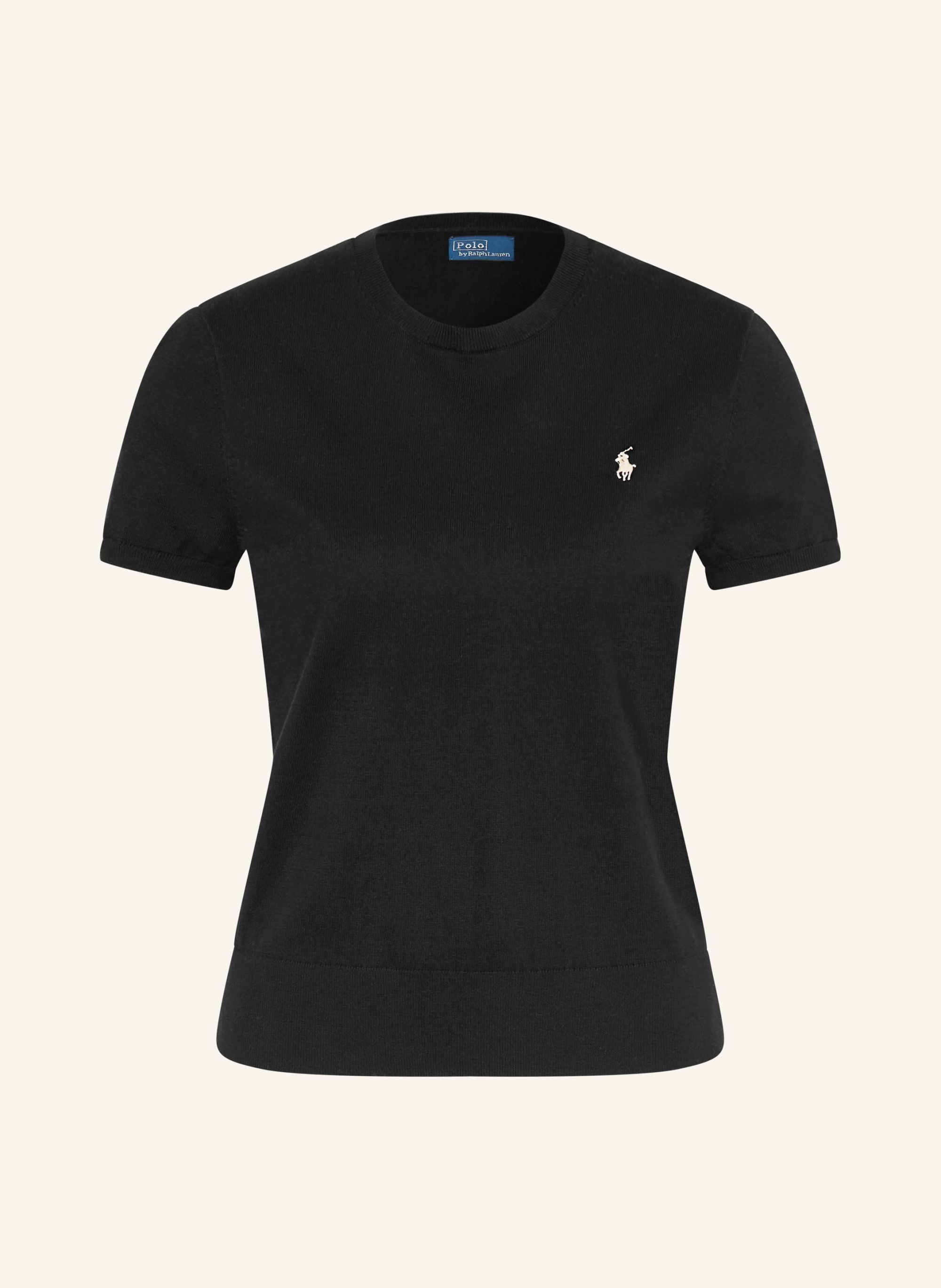 POLO RALPH LAUREN Strickshirt – SCHWARZ